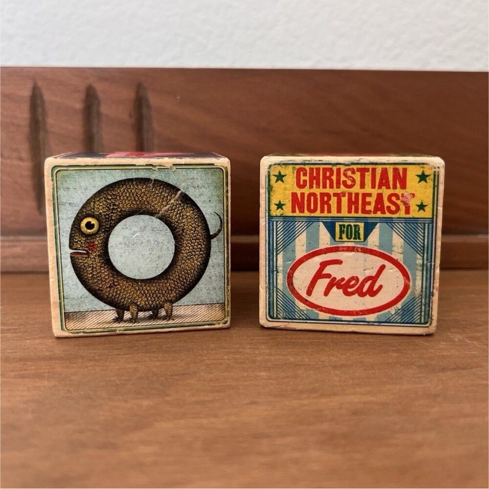 Fred & Friends XYZ - Wooden Blocks